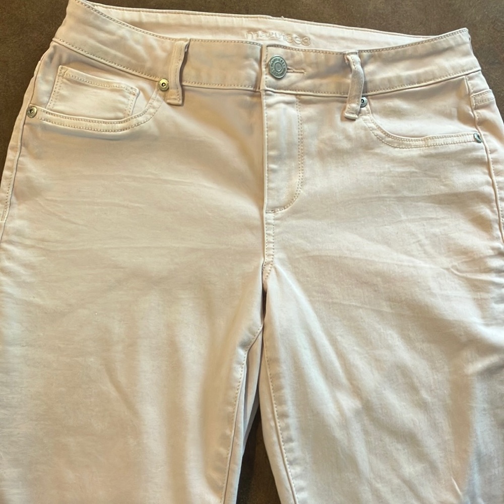 Maurices Powder Pink Skinny Jeans Soft Denim Stretch Blend